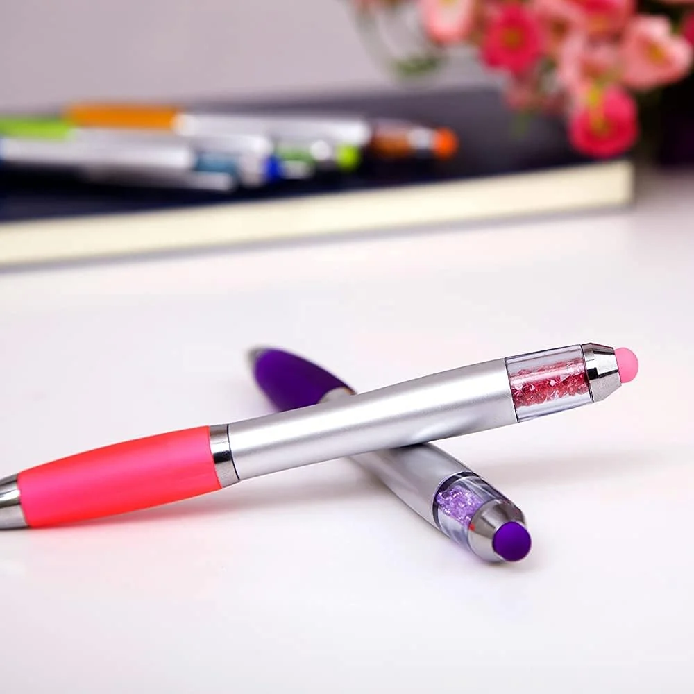 Linbsunne Stylus Pens 2-in-1 Ballpoint Pen 1.0mm Medium Point