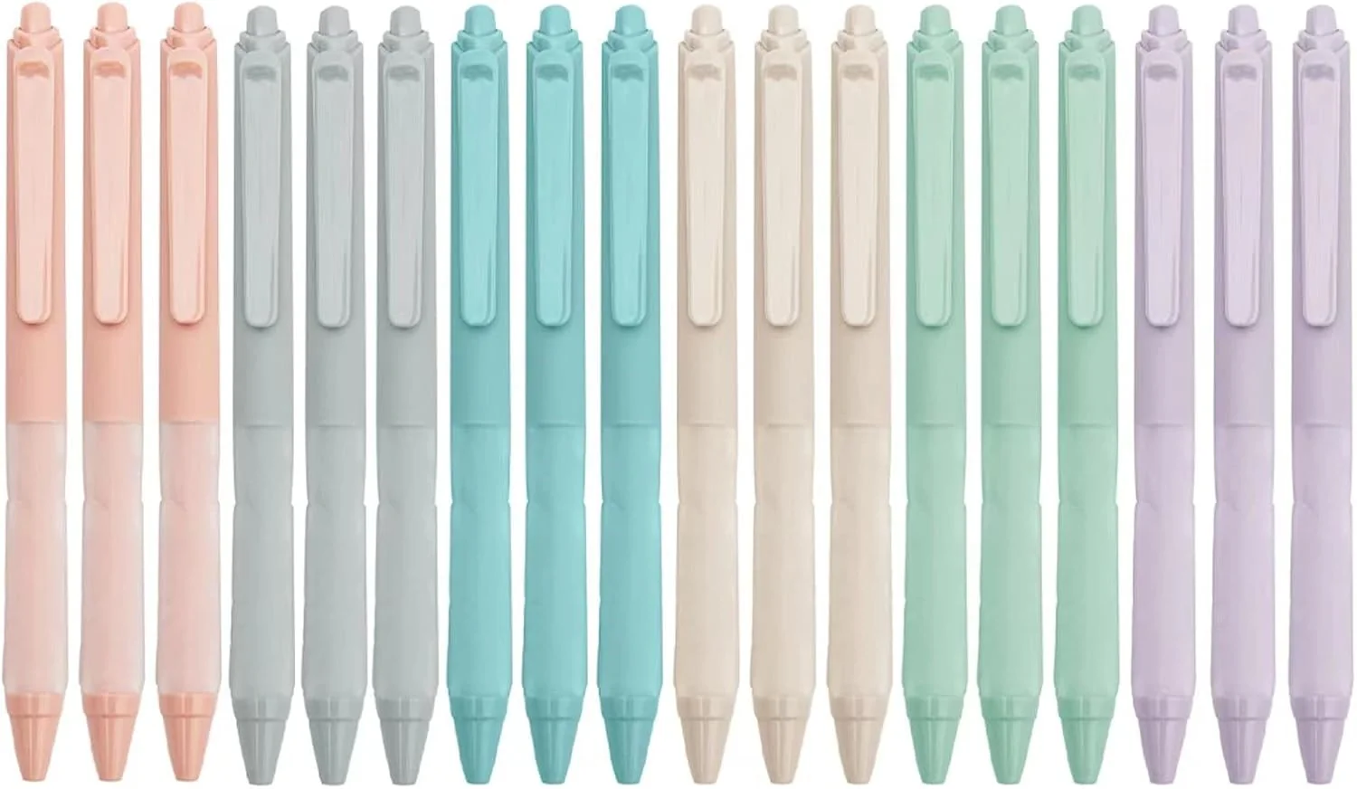 Linbsunne Ballpoint Pens Medium Point 1mm Black Pen with