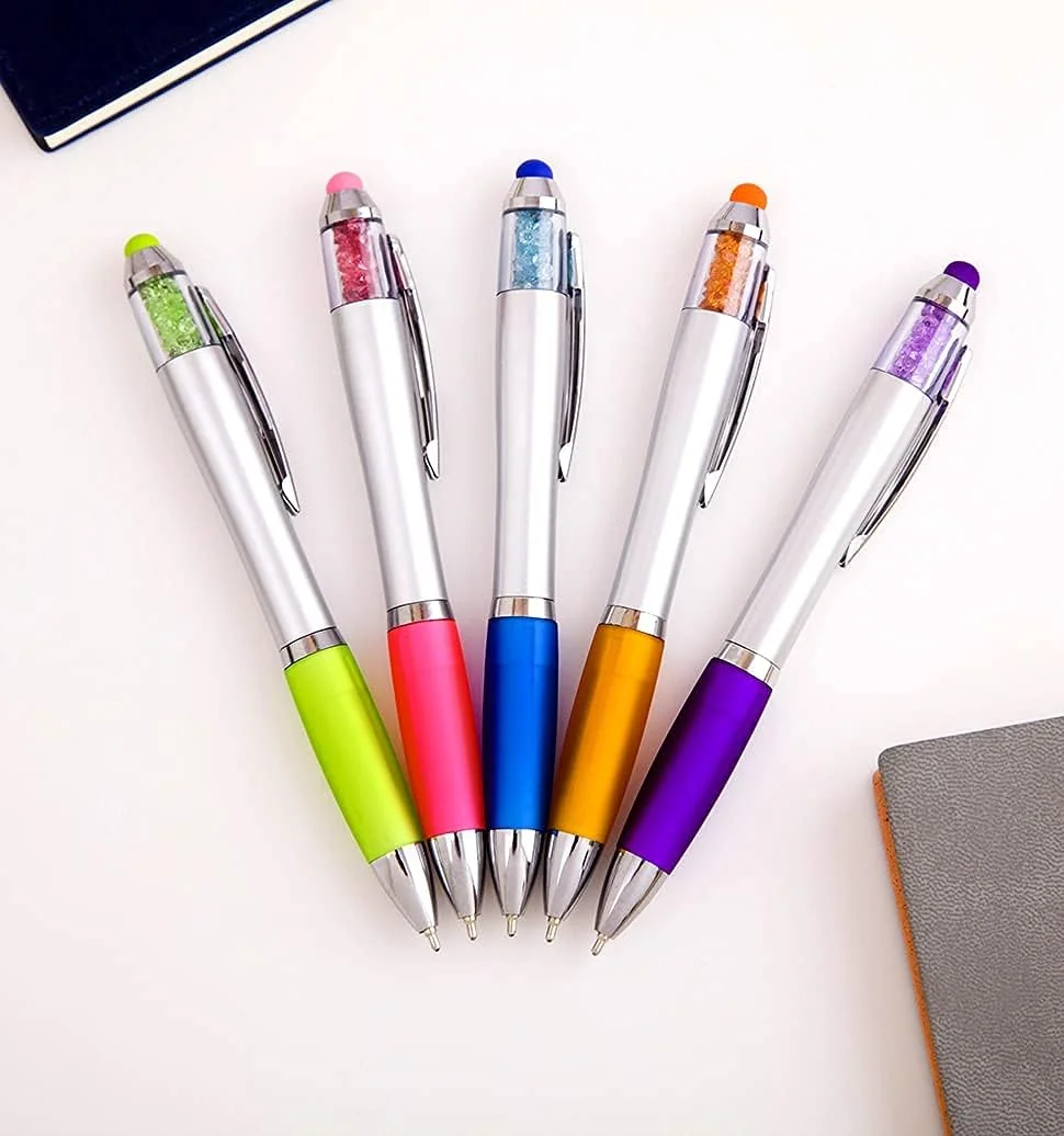 Linbsunne Stylus Pens 2-in-1 Ballpoint Pen 1.0mm Medium Point