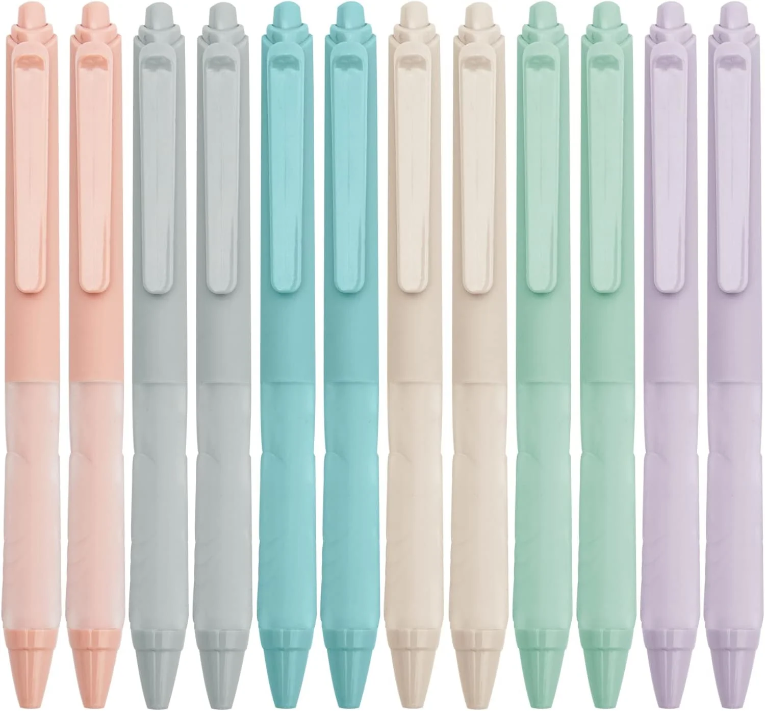 Linbsunne Ballpoint Pens Medium Point 1mm Black Pen with