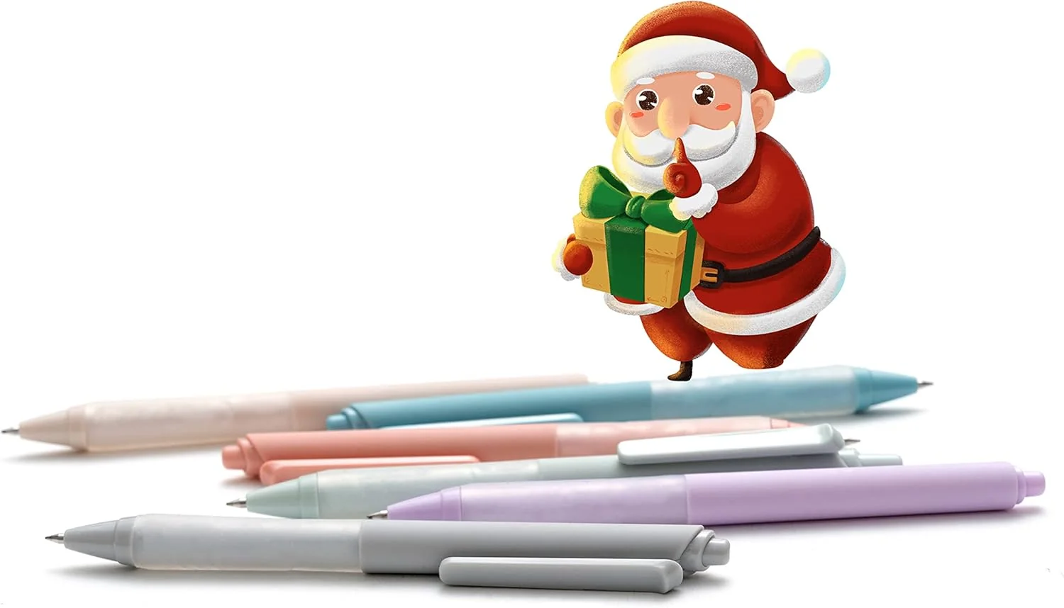 Linbsunne Ballpoint Pens Medium Point 1mm Black Pen with