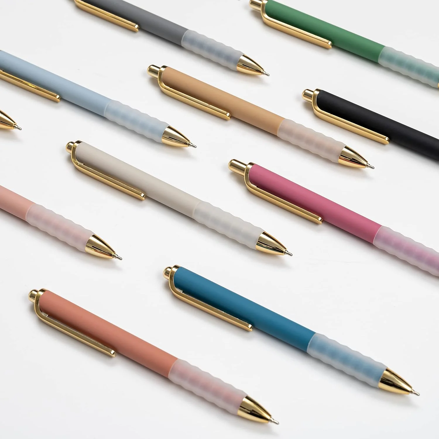 Linbsunne Ballpoint Pens Black Medium Point 1mm Pen with