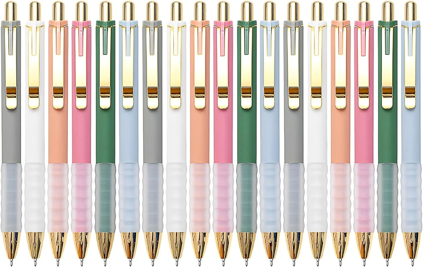 Linbsunne Ballpoint Pens Black Medium Point 1mm with Super