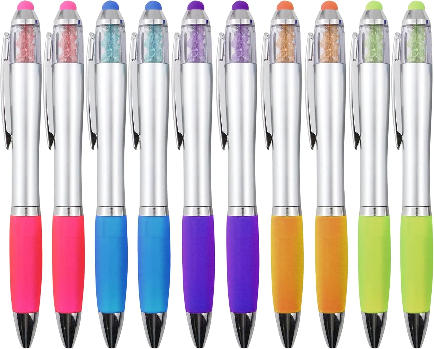 Linbsunne Stylus Pens 2-in-1 Ballpoint Pen 1.0mm Medium Point