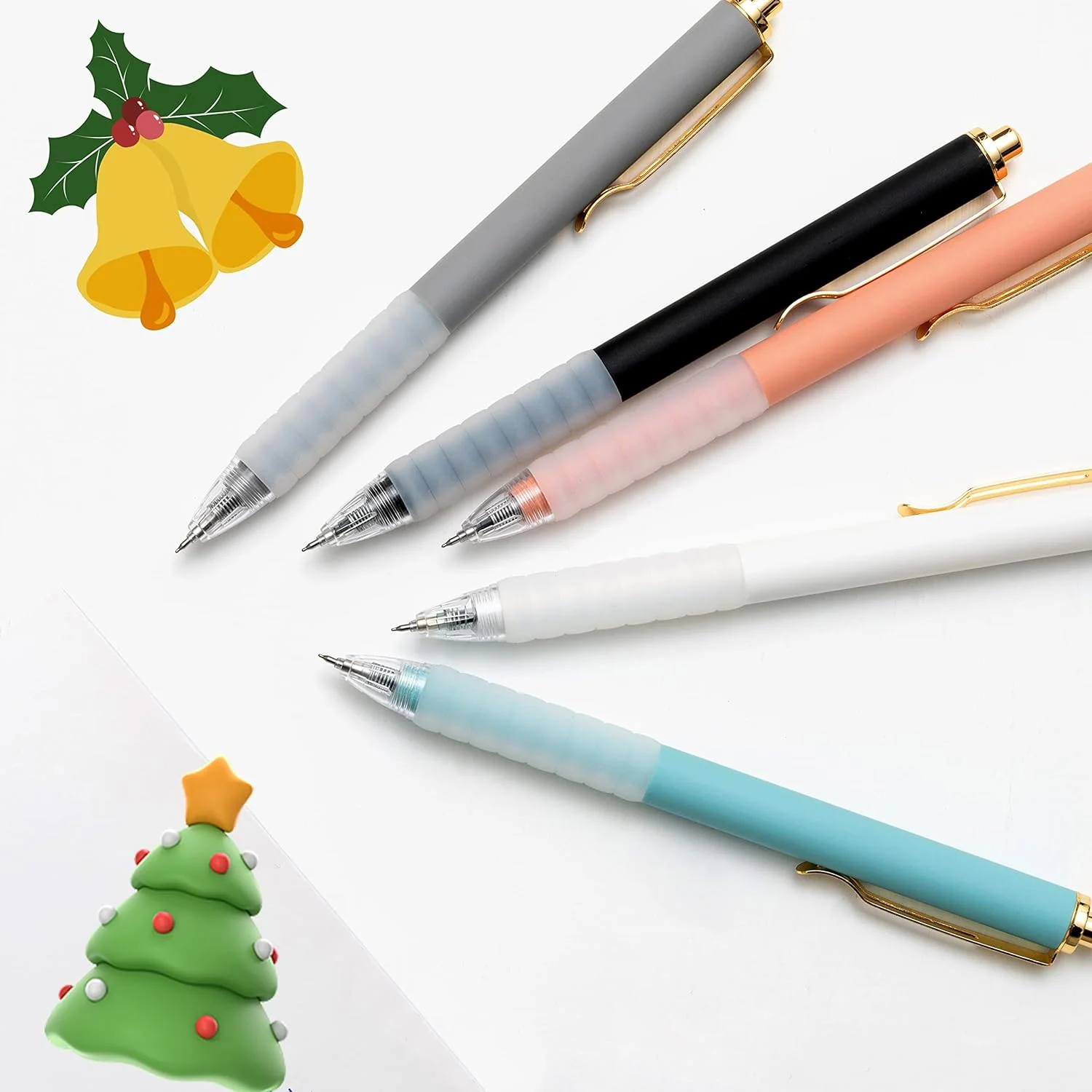 Linbsunne Ballpoint Pens Medium Point 1mm Black Ink Work