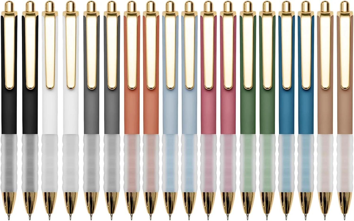 Linbsunne Ballpoint Pens Black Medium Point 1mm Pen with