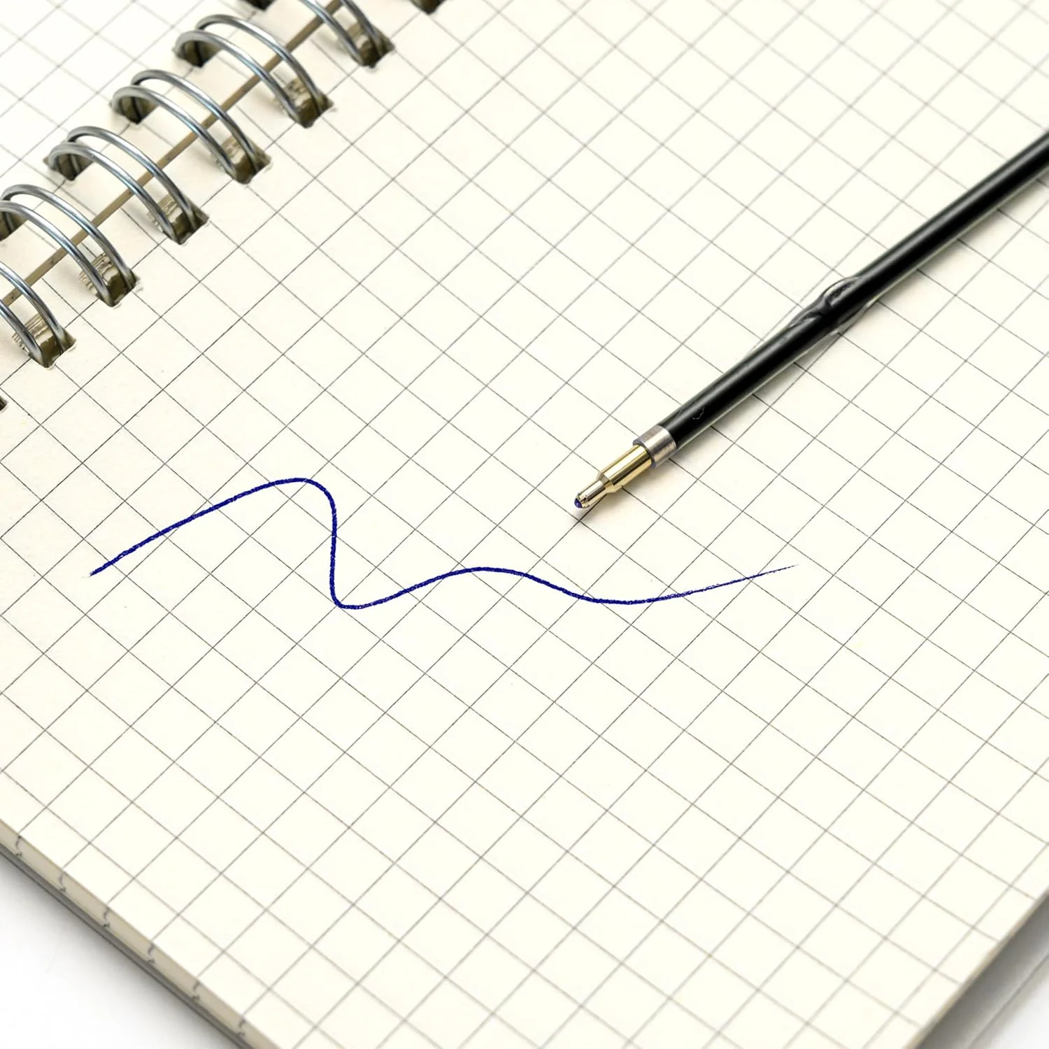 Linbsunne 50 Pieces Ballpoint Refills Medium Point 1.0 mm