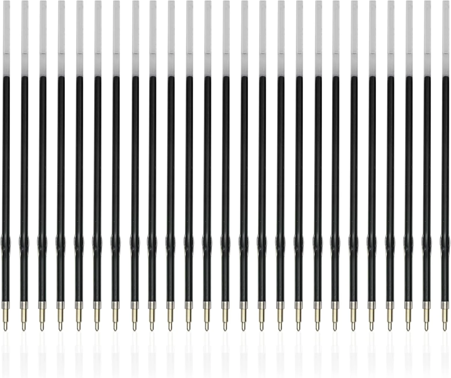 Linbsunne 50 Pieces Ballpoint Refills Medium Point 1.0 mm