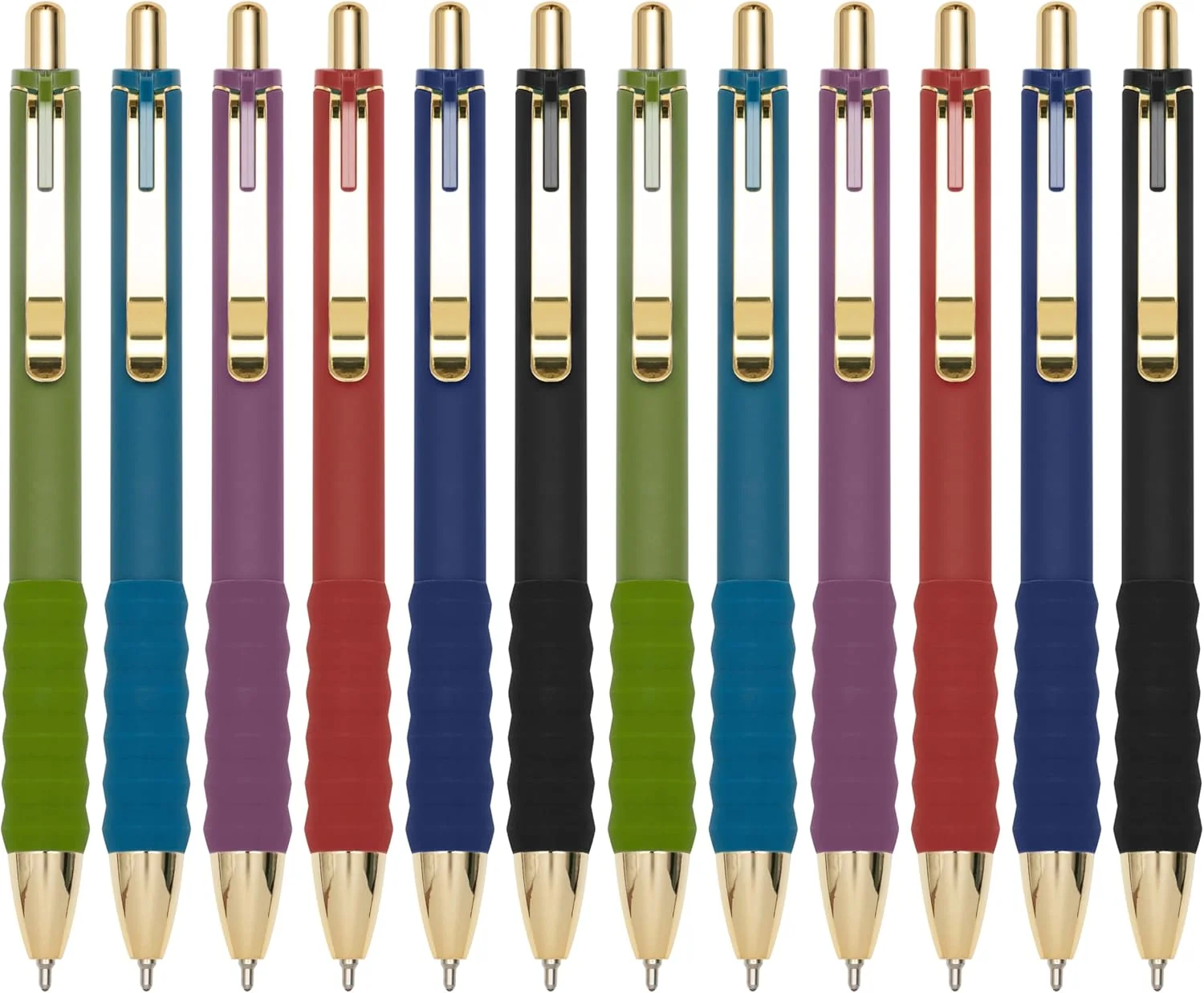 Linbsunne Ballpoint Pens Black Medium Point 1mm Pen with