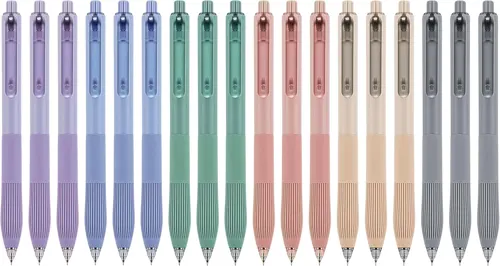 Linbsunne Quick Dry Gel Pens 0.5 mm, 18 Pack